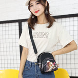 Nylon Canvas Handbags Mini Shoulder Bag Cell Phone Bags Casual Ladies Flap Bag