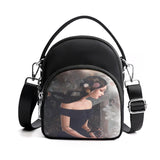 Nylon Canvas Handbags Mini Shoulder Bag Cell Phone Bags Casual Ladies Flap Bag