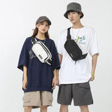 Nylon Chest Bag Crossbody Phone Sports Waist Hip Sack Fanny Pack