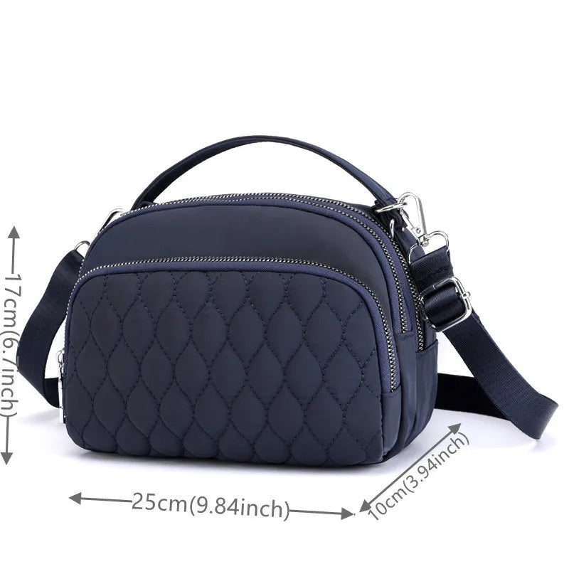 Nylon Women Messenger Bags Crossbody Top-handle Tote Bolsa Feminina