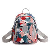Nylon Women Shoulder Backpack Small Female Travel Bag Teenage Girls School Bags