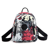 Nylon Women Shoulder Backpack Small Female Travel Bag Teenage Girls School Bags