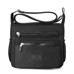 Nylon Women Shoulder Bag Female Travel Top-handle Handbag Multi-pockets Tote Gir