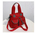 Nylon Waterproof Crossbody Bag Large Capacity Tote Travel Messenger