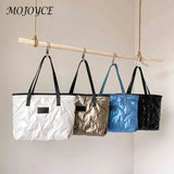 Nylon Women Shoulder Bags Casual Large Capacity Soft Zipper Portable Lightweight