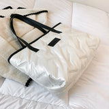 Nylon Women Shoulder Bags Large Capacity Ladies Handbags Soft Warm