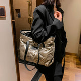 Nylon Women Shoulder Bags Large Capacity Lightweight Handbags for Girls