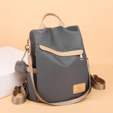 Nylon Women's Anti-Theft Backpack for Travel