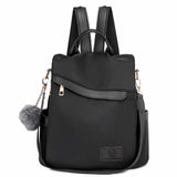 Nylon Women's Anti-Theft Backpack for Travel