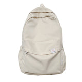 Waterproof Nylon Backpack College Style Travel Rucksack School Bags