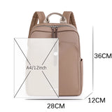 Nylon Women's Backpack Large Capacity Girls Travel School Bag