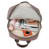 Nylon Women's Backpack Large Capacity Girls Travel School Bag