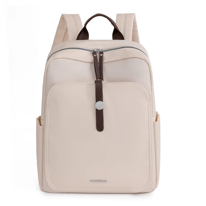 Nylon Women's Backpack Large Capacity Girls Travel School Bag