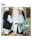 Nylon Women's Shoulder Bag Canvas Tote Mommy Bag