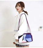 Nylon Women's Shoulder Bags Splice Female Crossbody Bags