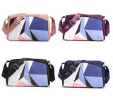 Nylon Women's Shoulder Bags Splice Female Crossbody Bags