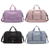 Nylon Yoga Fitness Bag Dry Wet Separation Men Woman Crossbody Sport Bag