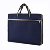 Nylon Zipper Business Briefcase Waterproof Handbag