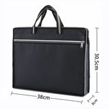 Nylon Zipper Business Briefcase Waterproof Handbag