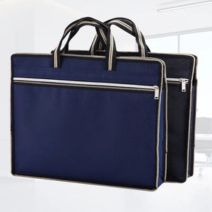 Nylon Zipper Business Briefcase Waterproof Handbag