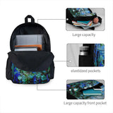 Nymphas Bleus By Claude Monet Backpacks Men's Backpacks Bags For Women Women Bac