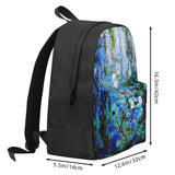 Nymphas Bleus By Claude Monet Backpacks Men's Backpacks Bags For Women Women Bac