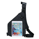 Canvas Sling Chest Bag Anti Theft Solid Crossbody Bag