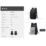 Men's Backpack Oxford Laptop Bags Casual Student Waterproof SchoolBag