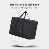 Portable Travel Bags Folding Unisex Large Capacity Women Hand Luggage Business T