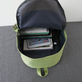 6pcs Canvas School Bags for Teenage Girls Female Laptop Backpack