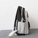 6pcs/set school bags for teenage girls handbag shoulder bag pencil bag set