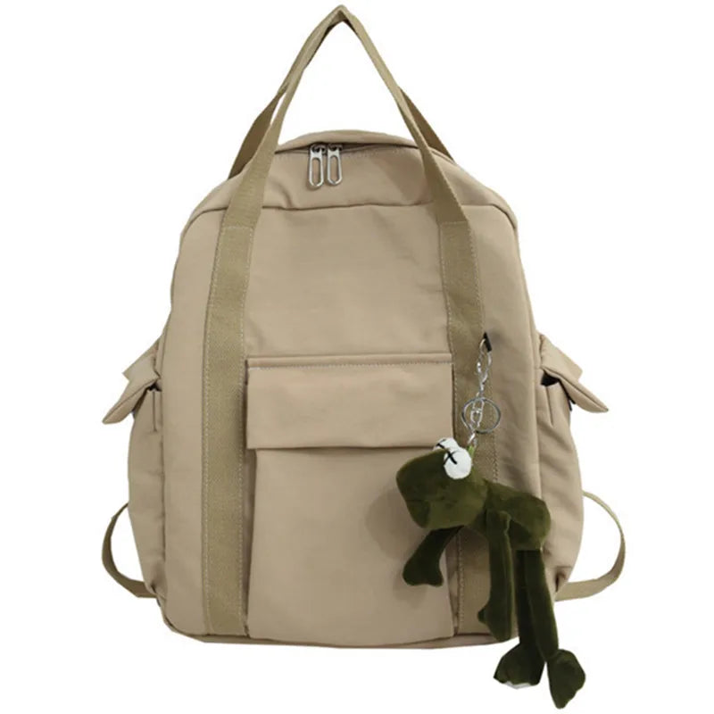 Waterproof Nylon Backpack Shoulder Travel Bag School Backpack