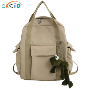 Waterproof Nylon Backpack Shoulder Travel Bag School Backpack