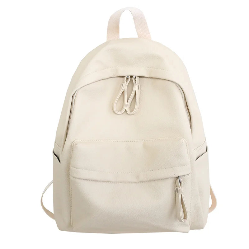 Women Backpack High PU Leather Backpack Female Shoulder Bag School Backpack