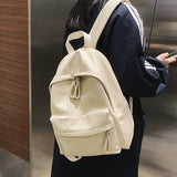 Women Backpack High PU Leather Backpack Female Shoulder Bag School Backpack