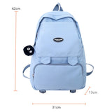 College School Bags for Women Travel Laptop Backpack