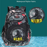 Boys Camouflage Backpack Waterproof Elementary School Bag