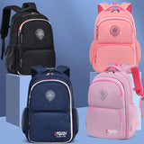 Boys Waterproof Elementary School Backpack with Multiple Pockets