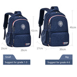 Boys Waterproof Elementary School Backpack with Multiple Pockets