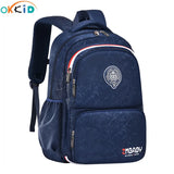 Boys Waterproof Elementary School Backpack with Multiple Pockets