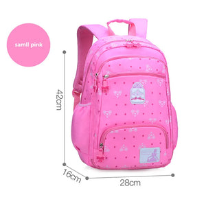 Pink Elementary School Backpack for Girls