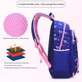 Pink Elementary School Backpack for Girls