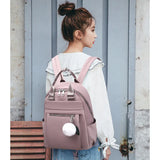 Waterproof Nylon Backpack for Women Travel Bagpack