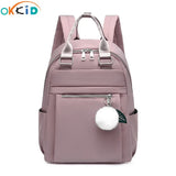 Waterproof Nylon Backpack for Women Travel Bagpack
