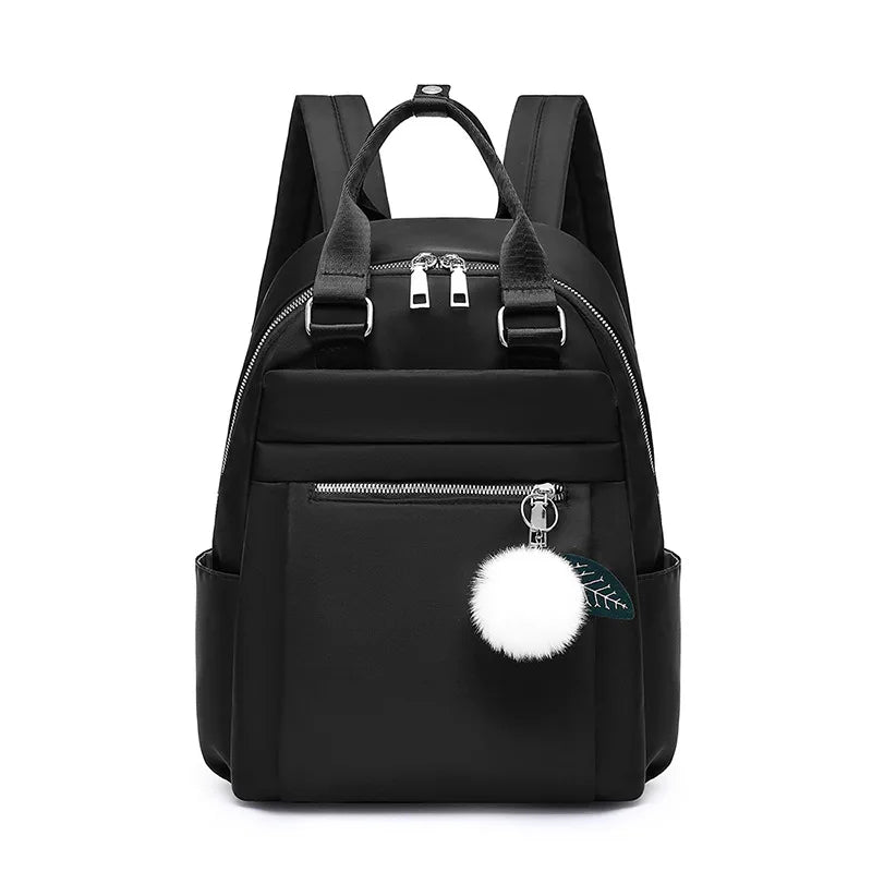 Waterproof Nylon Backpack for Women Travel Bagpack