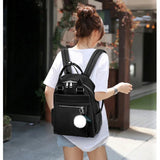 Waterproof Nylon Backpack for Women Travel Bagpack