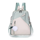 Women's Pink Anti-Theft Travel Backpack, Shoulder Bag