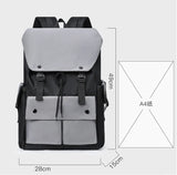 Teenager School Backpack for Boys Waterproof Laptop Book Bag