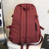 Waterproof Nylon School Backpack for Teens