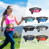 OKKID Running Waist Bag for Women Outdoor Sports Hiking Water Bottle Bag